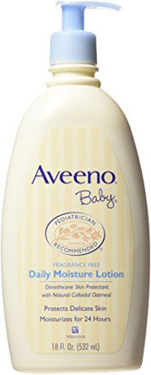 Picture of Aveeno Baby Daily Moisture Lotion - Fragrance Free - 18 oz - 2 pk