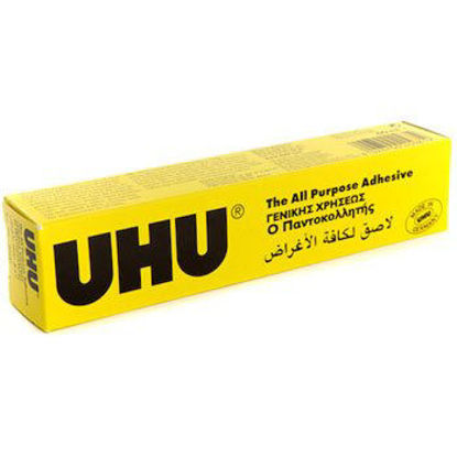 Picture of UHU All Purpose Adhesive Glue 125ml boxed [Pack of 5 Tubes]