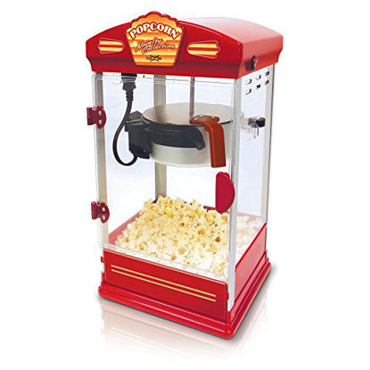 Picture of CuiZen CPM-4040 Tabletop Popcorn Popper, 4 Ounce, Red