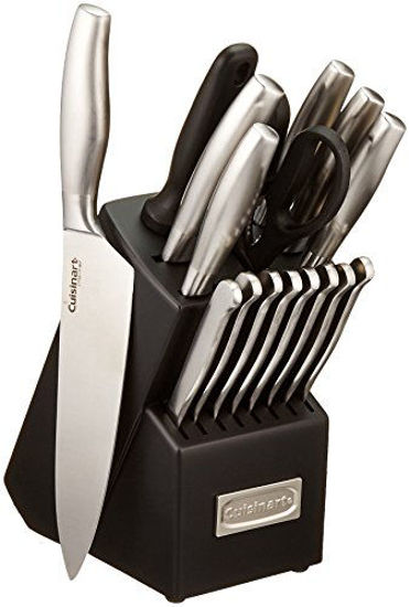 Picture of Cuisinart C77SS-17P 17-Piece Artiste Collection Cutlery Knife Block Set, Stainless Steel