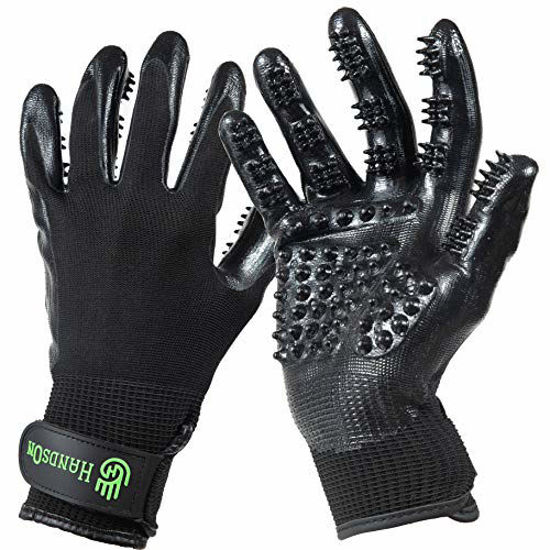 GetUSCart Handson Pet Grooming Gloves 1 Ranked Award Winning