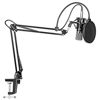 Picture of Neewer NW-700 Professional Studio Broadcasting Recording Condenser Microphone & NW-35 Adjustable Recording Microphone Suspension Scissor Arm Stand with Shock Mount and Mounting Clamp Kit
