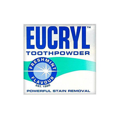 Picture of Eucryl Smokers Tooth Powder Freshmint Flavour (50g) - Pack of 2