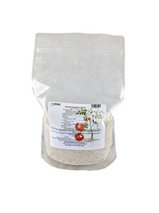 Picture of Tomato Fertilizer 4-18-38 Powder 100% Water Soluble Plus Micro Nutrients and Trace Minerals"Greenway Biotech Brand" 2 Pounds (Makes 400 Gallons)