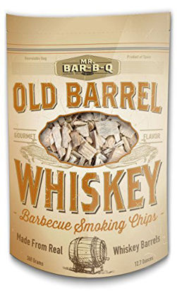 Picture of Mr. Bar-B-Q 05042BC Old Barrel Whiskey Barbecue Smoking Chips, Brown