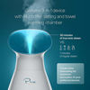 Picture of NanoSteamer Large 3-in-1 Nano Ionic Facial Steamer with Precise Temp Control - 30 Min Steam Time - Humidifier - Unclogs Pores - Blackheads - Spa Quality - Bonus 5 Piece Stainless Steel Skin Kit