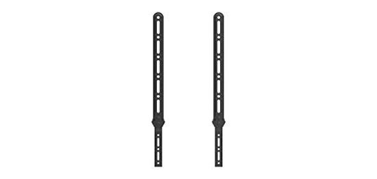 Picture of QualGear Durable Universal Sound Bar Bracket for Sound Bars Upto 15Kg/33lbs, Black (Qg-Sb-001-Blk)