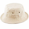 Picture of The Hat Depot 300N Unisex 100% Cotton Packable Summer Travel Bucket Hat (L/XL, Putty)