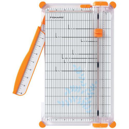 Picture of Fiskars 152490-1004 SureCut Deluxe Craft Paper Trimmer, 12 Inch