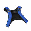Picture of Tone Fitness HHWV-TN012 Weighted Vest, 12 lbs, Blue