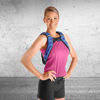 Picture of Tone Fitness HHWV-TN012 Weighted Vest, 12 lbs, Blue