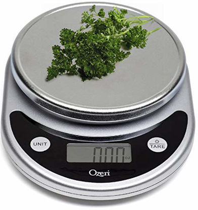 Picture of Ozeri ZK14-S Pronto Digital Multifunction Kitchen and Food Scale, Black