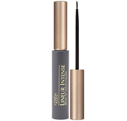 Picture of L'Oreal Paris Lineur Intense Brush Tip Liquid Eyeliner, Black, 0.24 fl; oz; (Packaging May Vary)