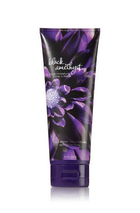 Picture of Bath and Body Works Signature Collection Black Amethyst Body Cream, 8 oz, new bottle style