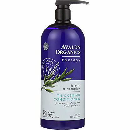 Picture of Avalon Organics Therapy Thickening Conditioner, Biotin B-Complex, 32 Oz