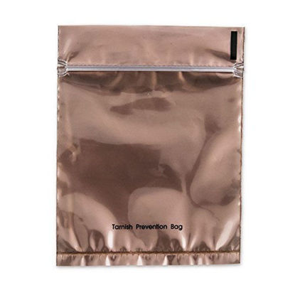 Picture of Anti-Tarnish Zip Top Bags 4" x 4" (Package of 10)