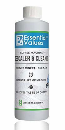 Picture of Descaling Solution / Descaler For Keurig, Delonghi, Saeco, Gaggia, Nespresso And All Single Use, Coffee Pot & Espresso Machines By Essential Values