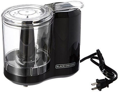 Picture of BLACK+DECKER 3-Cup Electric Food Chopper, Improved Assembly, Black, HC300B