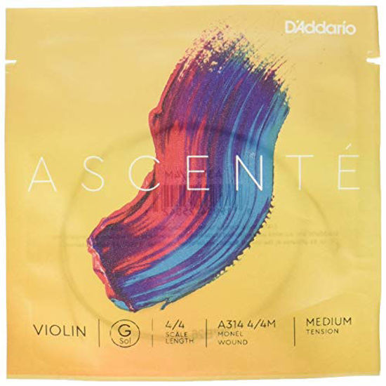 Picture of D'Addario A314 4/4M M-Steel Violin Strings, Medium