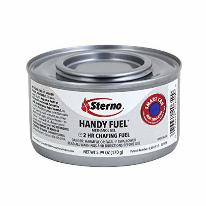 Picture of Sterno 6PK Products 20102 2 Hour Handy Methanol Gel Chafing Fuel 6.7oz 6/Pack, BLUE