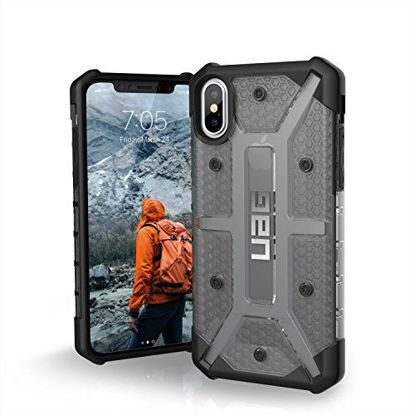 Picture of URBAN ARMOR GEAR UAG iPhone Xs/X [5.8-inch screen] Plasma Feather-Light Rugged Military Drop Tested iPhone Case, Ash