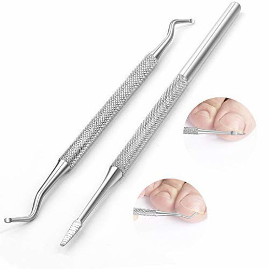 ▷ Cuticle Pusher Remover Nail Cleaner Manicure Pedicure Stainless Steel Tool  Set - CENTRO COMERCIAL CASTELLANA 200 ◁