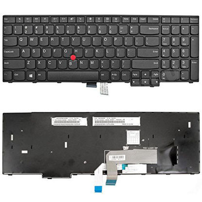 Picture of US Layout Replacement Keyboard for Lenovo Thinkpad E570 E575