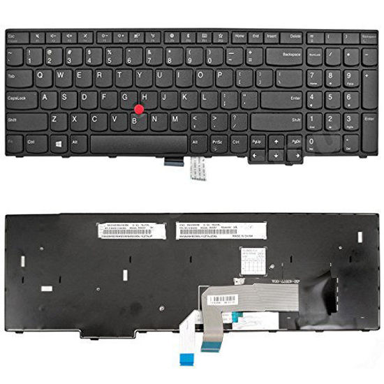 Picture of US Layout Replacement Keyboard for Lenovo Thinkpad E570 E575