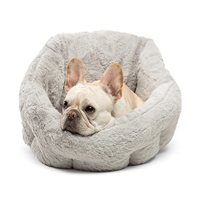 Picture of Best Friends by Sheri Deep Dish Cuddler in Lux, Gray, One Size