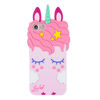 Picture of Joyleop Pink Unicorn Case for iPhone 5 SE 5S 5C,Cartoon Silicone Cute Animal 3D Cool Fun Cover,Kawaii Character Fashion Unique Kids Girls Cases,Soft Rubber Shell Protector Cases for iPhone5 iPhone5S