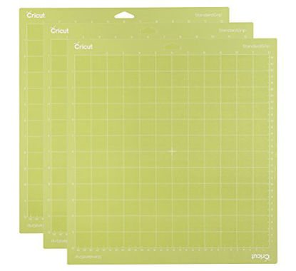 Picture of Cricut StandardGrip Adhesive Cutting Mat 12"x12" - For Cricut Explore Air 2/Cricut Maker - 3 Pack