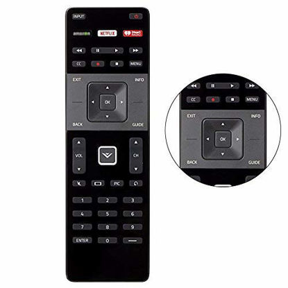Picture of New XRT122 Remote Control Compatible with vizio tv D39H-D0 D39HD0 D50U-D1 D50UD1 D55U-D1 D55UD1 D58U-D3 D58UD3 D65U-D2 D65UD2 E32-C1 E32C1 E32H-C1 E32HC1 E40-C2 E40C2 E40X-C2 E32-C1 E50-C1 E48-C2