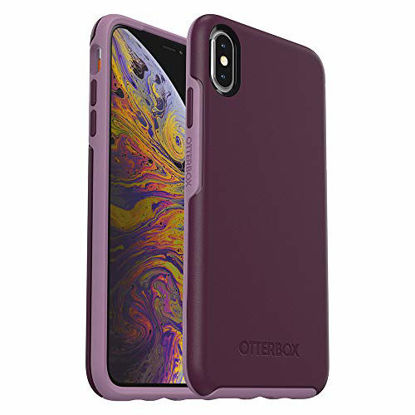 Picture of OtterBox SYMMETRY SERIES Case for iPhone Xs Max - Retail Packaging - TONIC VIOLET (WINTER BLOOM/LAVENDER MIST)