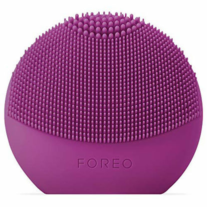 Picture of FOREO LUNA fofo Smart Facial Cleansing Brush and Skin Analyzer, Purple, Personalized Cleansing for a Unique Skincare Routine, Bluetooth & Dedicated Smartphone App