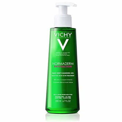 Picture of Vichy Normaderm Daily Acne Treatment Face Wash, Salicylic Acid Face Cleanser for Oily & Acne Prone Skin