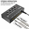 Picture of FIFINE Ultra Low-Noise 4-Channel Line Mixer for Sub-Mixing,4 Stereo Channel Mini Audio Mixer with AC adapter.Ideal for Small Club or Bar. As Microphones,Guitars,Bass,Keyboards or Stage Sub Mixer-N5