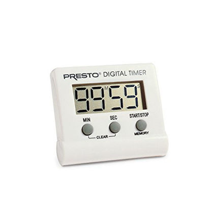 Picture of Presto 04213 Electronic Digital Timer, White