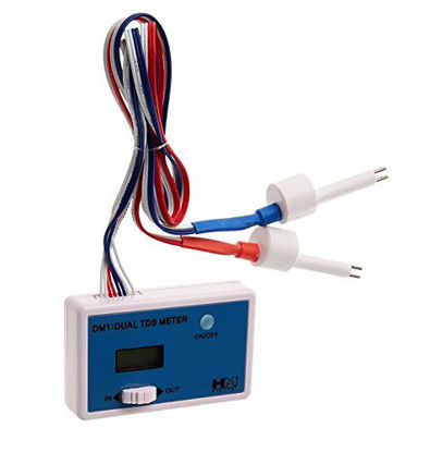 Picture of HM Digital DM-1 In-Line Dual TDS Monitor, 0-9990 ppm Range, +/- 2% Readout Accuracy