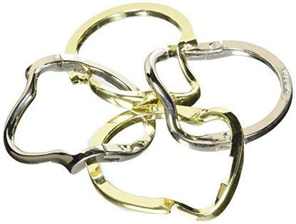 Picture of Bepuzzled RING Hanayama Cast Metal Brain Teaser Puzzle (Level 4) Puzzles For Kids and Adults Ages 12 and Up