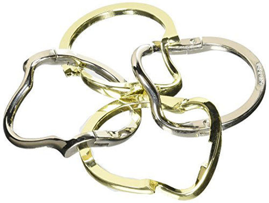 Picture of Bepuzzled RING Hanayama Cast Metal Brain Teaser Puzzle (Level 4) Puzzles For Kids and Adults Ages 12 and Up