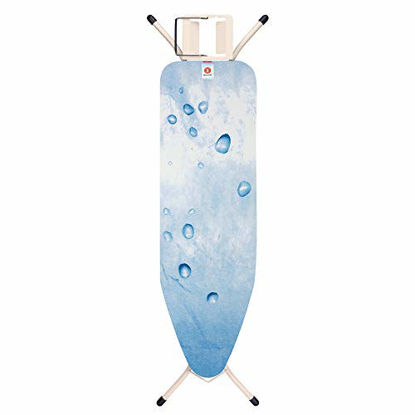 Picture of Brabantia Ironing Board with Steam Iron Rest, Size B, Standard - Ice Water Cover