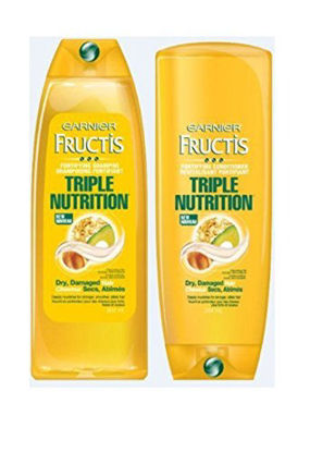 Picture of Garnier Triple Nutrition Shampoo and Conditioner Set, 13 Ounce
