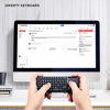 Picture of Rii 2.4G Mini Wireless Keyboard with Touchpad Mouse,Lightweight Portable Wireless Keyboard Controller with USB Receiver Remote Control for Windows/ Mac/ Android/ PC/Tablets/ TV/Xbox/ PS3. X1-Black .