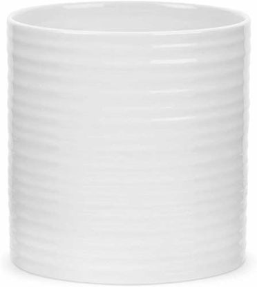 Picture of Portmeirion Sophie Conran White Oval Utensil Jar