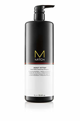 Picture of Mitch Heavy Hitter Deep Cleansing Shampoo, 33.8 Fl Oz