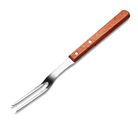 Picture of New Star Foodservice 38224 Wood Handle Barbecue Fork, 13"
