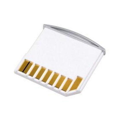 Picture of Cablecc Micro SD TF to SD Card Kit Mini Adaptor for Extra Storage Air/Pro/Retina White