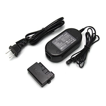 Picture of Glorich ACK-E10 Replacement AC Power Adapter kit for Canon EOS 1100D, 1200D, 1300D, 1500D, 2000D, Rebel T3, Rebel T5, Rebel T6, Rebel T7, Kiss X50, Kiss X90 Digital Cameras