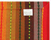 Picture of COTTON CRAFT Salsa Stripe Set of 12 Pure Cotton Oversized Dinner Napkins, 20 inch by 20 inch, Red Multicolor