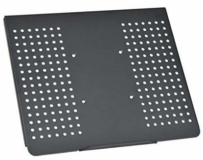 Picture of VIVO Laptop Notebook Steel Tray Platform Tray Only for VESA Mount Stand, Fits 100mm Plate Holes Stand-LAP2